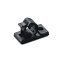 【送料無料】(まとめ)ケーブルクリップ 内径:6mm 黒 10個入 ヤザワ FKN6【×25セット】