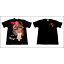 【送料無料】戦国武将Tシャツ 【豊臣秀吉 馬蘭後立付兜】 Lサイズ 半袖 綿100% ブラック(黒) 〔Uネック おもしろ〕