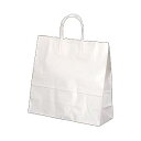 【送料無料】(業務用セット) チャームバッグ 50枚パック 白 32×11.5×31cm 【×3セット】