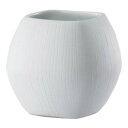 【送料無料】【6個入】シンプルテイスト 花瓶/花器 【ホワイト 高さ7cm】 穴無し 磁器 『エフ ティー』 〔園芸 ガーデニング用品〕