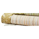 【送料無料】しじら織り ラグマット/絨毯 【約220cm×330cm ベージュ】 長方形 綿100% 洗える 防滑 シボ加工 〔リビング〕