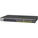 NETGEAR Inc. GS728TPP 日本語対応 ギガ24Port PoE+(380W)スマートスイッチ