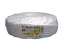 まつうら工業 手芸・梱包・園芸用PPソフトロープ 約8ミリX50M 白 03864658-001