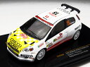 ixo/イクソ フィアット アバルト グランデプント S2000 2009年モンテカルロラリー 7位 #15 ixo/イクソ フィアット アバルト グランデプント S2【RAM380】