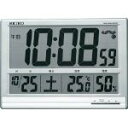 SEIKO 大型液晶電波掛置兼用時計 -【336-6138】