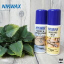 NIKWAX 水溶性防水ワックス BE-751・BE-791 ニクワックス 125ml 表革専用 スエード、合成繊維兼用 防水 アクイノス スポンジA、ファブリック&レザー アウトドアシューズ シューケアevid