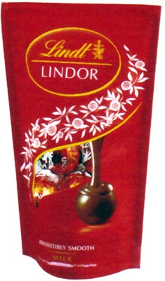 リンツ　リンドール5P　ミルクパック　(★クール便)スイス人　ロドルフ・リンツによって生まれた世界中で愛されるチョコレート