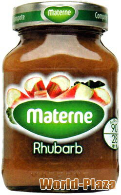 マテルネ　ルバーブコンポート独特の甘酸っぱさが特徴のルバーブ