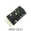 【2018-19秋冬新作】 ジミーチュウ/JIMMY CHOO ユニセックス キーケース HOWICK LTR (BLACK/METALLIC MIX/ブラック) スタッズ/6連/小物/プレゼント/誕生日/パーティー/バレンタイン/父の日/クリスマス/メンズ/男女兼用/ゴールド 金具