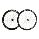 TNI ROAD 完組カーボンホイール 50 カンパニョーロ用 F&Rセット TU 27インチ 10s 【自転車】【ロードレーサーパーツ】【ホイール】【TNI】