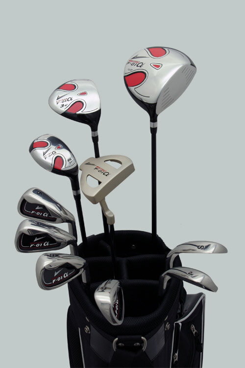 展示品特価 隈取りを彷彿とさせる!メンズ13点ゴル