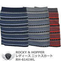ROCKY＆HOPPER ロッキー＆ホッパー レディースニットスカート RH-6141WLの画像