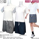 ROCKY&HOPPER ロッキー&ホッパー オールインワンな魅力に溢れた最強ワンピ レディース半袖台襟ワンピース RH-1735SL