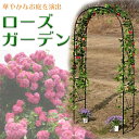 【7月下旬頃入荷予定】 庭 ガーデン ガーデニング ローズガーデン ローズアーチ パーゴラ アーチ 薔薇 ガーデンアーチ バラ ローズ テレリス バラアーチ つるバラ アイアン ブラック 園芸 つる棚 藤棚 ふじだな 庭趣味 趣味 DIY 送料無料 代引不可