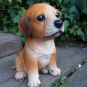 犬の置物 ビーグル いぬ イヌ 動物 9685H オーナメント ガーデン オブジェ 庭 雑貨 ガーデニング インテリア 雑貨 マスコット