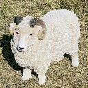 羊の置物 7271HT ひつじ 動物 置物 オブジェ ガーデン オーナメント ガーデニング ガーデンオブジェ アニマル リアル 庭 インテリア