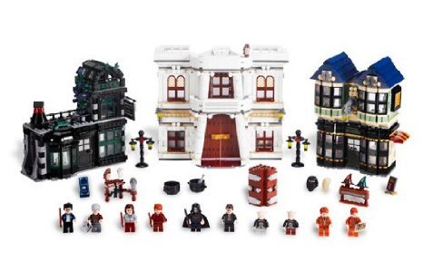 LEGO (S) Harry Potter (n[|b^[) Diagon Alley 10217 ubN 