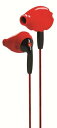 Yurbuds Ironman Inspire Duro Performance Fit Sport Earphones with Cloth Cords Red/Black - 10100