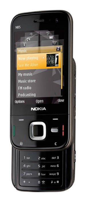 【SBZcou1208】【送料無料！】3G “Nokia” N85 SIMフリースマートフォン