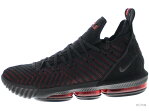 NIKE LEBRON XVI ao2588-002 black/black-university red ナイキ レブロン 16 未使用品