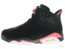 AIR JORDAN 6 RETRO "2014" 384664-023 black/infrared 23-black エアジョーダン 未使用品【中古】