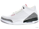 AIR JORDAN 3 RETRO 136064-105 white/fire red-cement grey-blk エア ジョーダン 未使用品