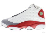 AIR JORDAN 13 RETRO "GREY TOE" 414571-126 white/black-true red-cmnt grey ジョーダン 未使用品