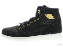【US11.5】AIR JORDAN 1 PINNACLE 705075-030 black/mtllc gold-mtlc smmt wht エアジョーダン 1 ピナクル 未使用品【中古】
