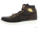 AIR JORDAN 1 PINNACLE 705075-205 brq brown/mtllc gld-mtlc smmt w エアジョーダン 1 ピナクル 未使用品【中古】