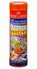 ファーバーカステル「水彩色鉛筆 丸缶 36色セット（TFC-115936）」