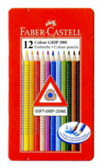 ファーバーカステル「グリップ付色鉛筆 12色セット（TFC-112413）」