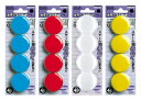 コクヨ「カラーマグネット4個入(直径40mm)」(マク-40N)