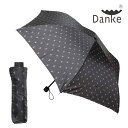 セール特価!ノルコーポレーション Danke ダンケ 折りたたみ傘 Inazuma Black DWZ-18-28
