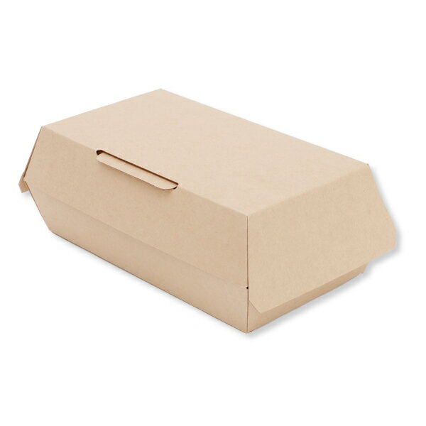 箱 HEIKO/シモジマ 食品包材 ネオクラフトボックス ランチボックス M（耐油ボックス…...:wrapping:10029236