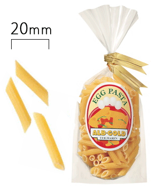 【ALB・GOLD/アルボ・ゴルド】エッグパスタ（マカロニ）　ペンネ　100g3150円以上で送料無料！(沖縄県をのぞく)かわいいペン先の形のパスタです♪