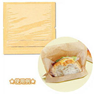 HEIKO/シモジマ 食品包材 窓付きディッシュバッグ S 無地（100枚入り）（ヒートシ…...:wrapping:10014452