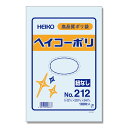 透明ビニール袋 HEIKO/シモジマ ヘイコーポリ(ポリ袋) No212(厚0.02mm・100枚入り)
