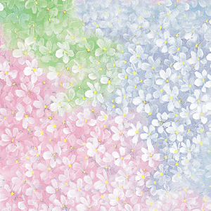【HEIKO/シモジマ】包装紙（10枚入）春がすみ