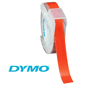 【DYMO/ダイモ】グロッシーテープ　9mm×3m　DM0903OR　オレンジ（1個入り）