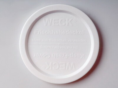 【 weck ふた プラスチック プラスチックカバー L 】 weck ウェック カバー ビン詰 保存 ガラス 容器 プラスティック ガラスキャニスター ストッカー 調味料容器 保存容器