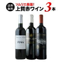 【送料無料】※内容変更「8」ソムリエ厳選!上質赤3本セット 送料無料 赤ワインセット【ギフト・プレゼント対応可】【ギフト ワイン】【ソムリエ】【お歳暮 ギフト】