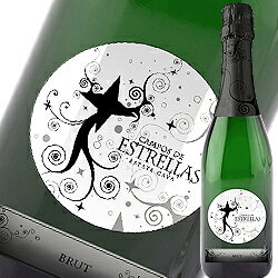 [NV] ブリュットカンポス・デ・エストレリャスカヴァ スペイン（750ml 泡・スパークリング）【YDKG-t】【60％OFF！】星という意味を持つスパークリングワイン！