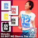 Wstudio☆ダブルスタジオ☆02DOT NO Sleeve Tee☆＜Wstudio＞ オリジナルブランド：フィットネス/ダンスウェア：レディーストップス・02ドットノースリーブTシャツ