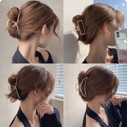 【お得なクーポン有】ヘアクリップ ツイスト メタル マット <strong>くるり</strong>ん ゴールド シルバー 韓国 ヘアアレンジ バンス シンプル シック 大人 おしゃれ しっかり挟める 金属 大きめ 小さめ トレンド まとめ髪 ねじねじ ロープ ヘアアレンジ バンス シンプル 女性 プレゼント