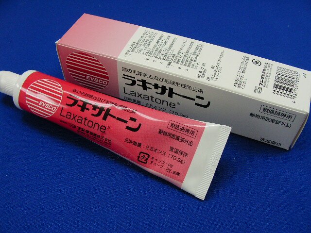 フジタ製薬猫用　ラキサトーン 70.9g（毛球除去剤）