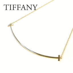 <strong>ティファニー</strong> ネックレス TIFFANY 【Tスマイル】 ペンダント 33637179 36201525 18Kゴールド