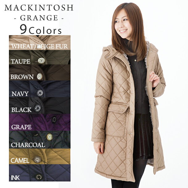 マッキントッシュ キルティングコート MACKINTOSH GRANGE (グランジ） インサイドボア 選べる9色 7095E QA レディース 【楽ギフ_包装】(38594335)