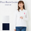 ポロ ラルフローレン レディース 長袖ポロシャツ POLO RALPH LAUREN 313631148 ビッグポニー ガールズライン 選べるカラー
