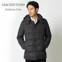 マッキントッシュ メンズ コート MACKINTOSH カシミヤ ダウン 4W138 AUCHAVAN (オッカーバン) GTS ブラック