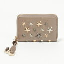 ジミーチュウ JIMMY CHOO コインケース NELLIE LTR 161【NELLIE】 MUSK/MTL MIX 【skl】